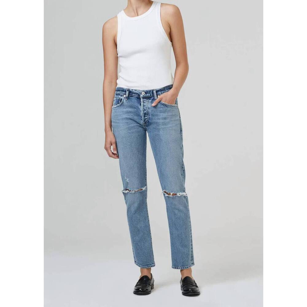 NEW CITIZENS OF HUMANITY emerson slim boyfriend 29" jean in freeport - Picture 1 of 3